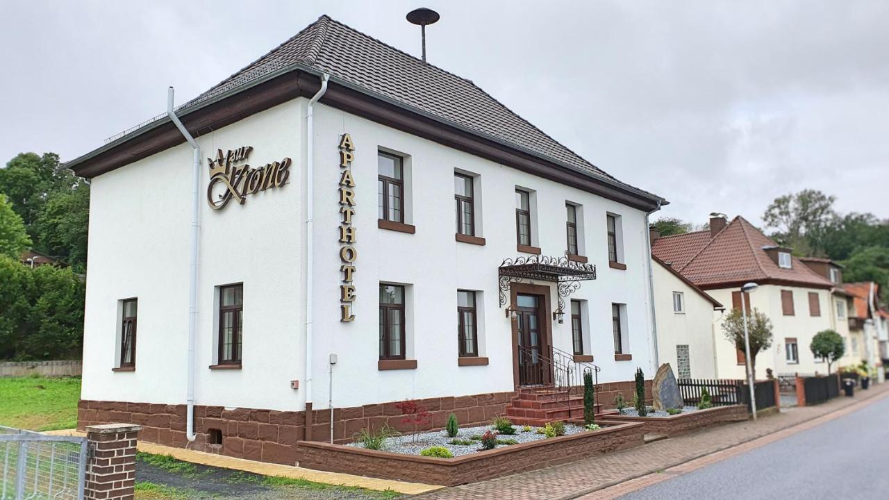 Zur Krone Aparthotel Widdershausen Exterior photo